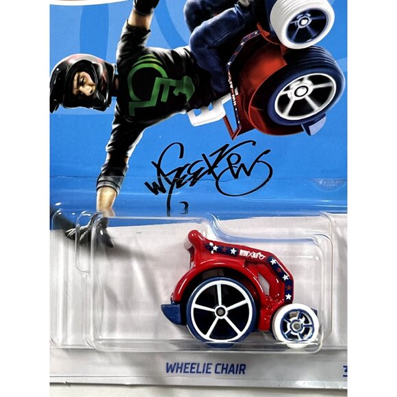 Hot Wheels Wheelie Chair 2024 Aaron Wheelz Xtreme Sports 54/250 Diecast - Picture 2 of 8